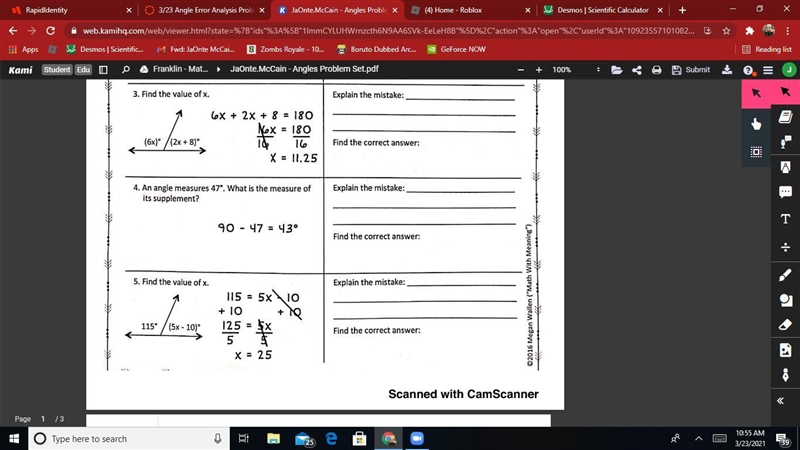 Can you explain what went wrong and the actual answers these 3-example-1