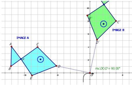 Using the above transformations, identify the rotation, reflection and translation-example-3