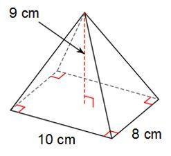 Name the Solid. What shape is the base? What is the VOLUME of the solid? Round to-example-1