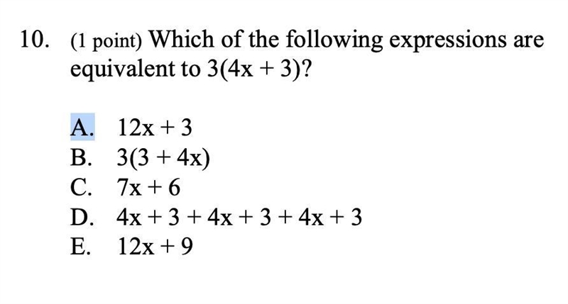 Please help me answer! :) (the question can have more than once answer if multiple-example-1