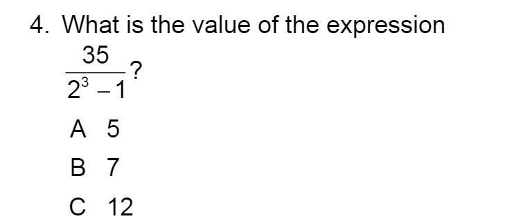 Math help needed! What is the value of the expression?-example-1