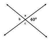 Find the measure of missing angles. A= B= C=-example-1