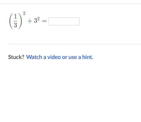 HELP ME PLEASE. The question is on the picture. (1/3)^2+3^2-example-1