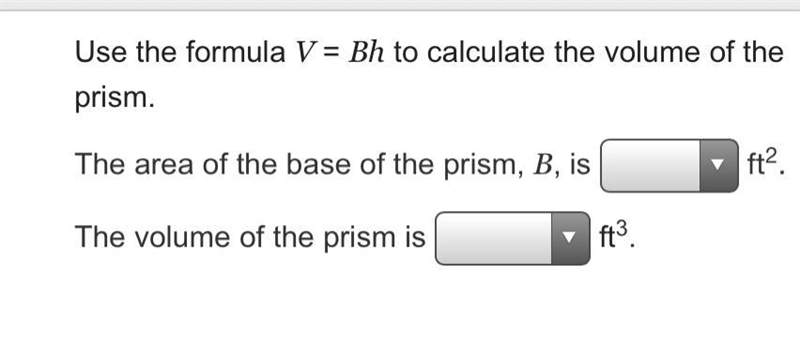 What is the volume of the prism? A rectangular prism with length of 3 feet, width-example-2