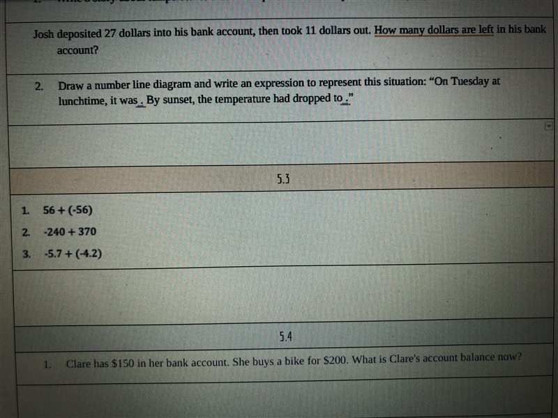 Can someone please help me! This is due today. Pls help!! I just need help with number-example-1