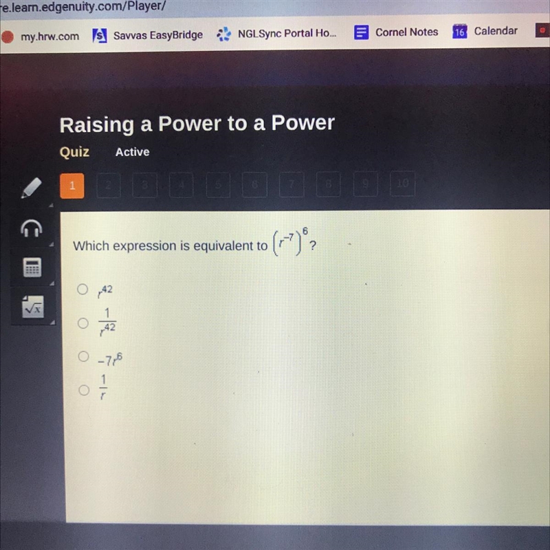 Which expression is equivalent to (37) ? 42 -76 1-example-1