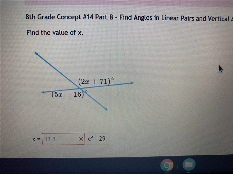 Can someone please explain how the answer is 29 I was absent so I don’t know how to-example-1