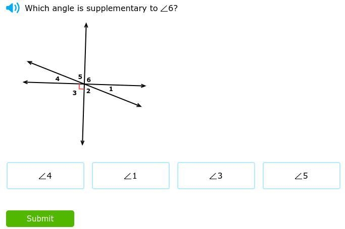 Which angle is supplementary to 6 ?-example-1