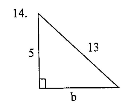 SHOW ALL OF WORK. Find missing length, round to the nearest tenth if necessary.-example-1