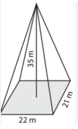 Find the Volume. A.4620 B.5390 C.539 D.735-example-1