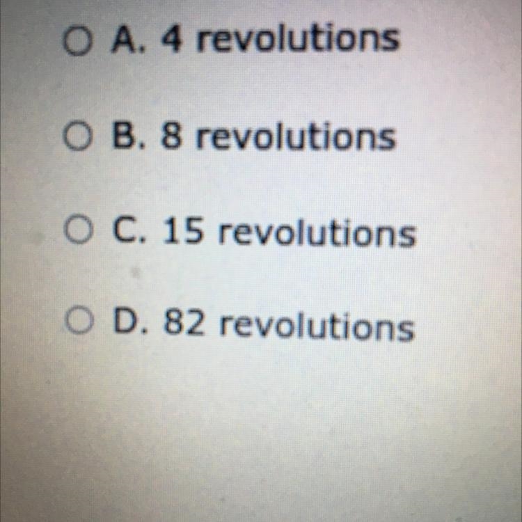 The wheels ona bike have a diameter of 26 inches. How many full revolutions will the-example-1