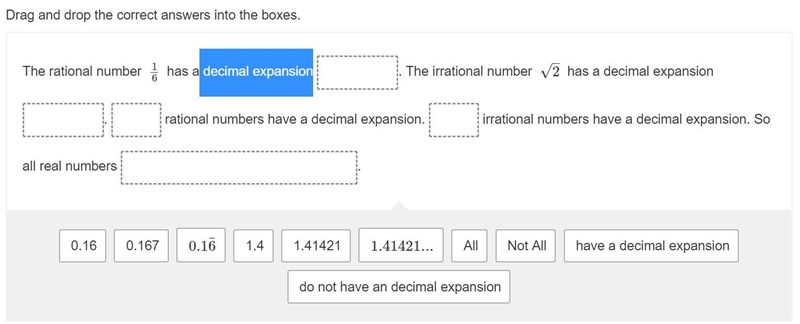 Drag and drop the correct answers into the boxes.-example-1