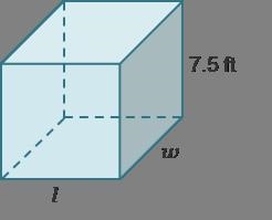 HELP pls ASAP A storage unit that has a square base has a volume of 480 ft3. The height-example-1