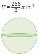 Which sphere has a radius of 4 in.?-example-1