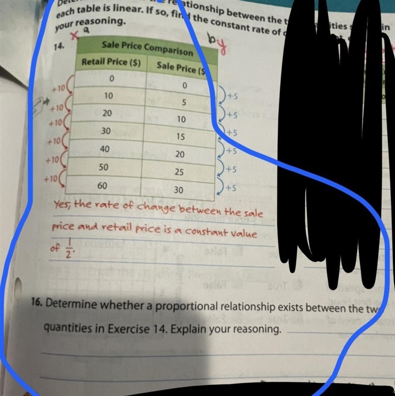 Determine whether a proportional relationship exists between the two quantities in-example-1