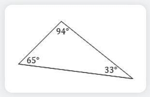 3. Why is it not possible to make the following triangle? A. the side lengths are-example-1