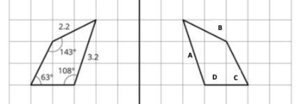 The figure on the left is reflected using the y-axis to form the image on the right-example-1