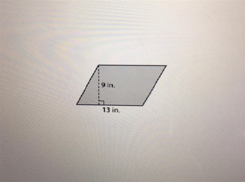 Find the area of the parallelogram:-example-1