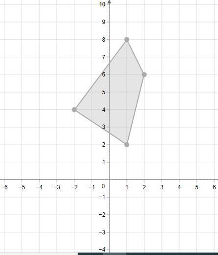 Pls help due in 3 min Translate the quadrilateral 5 units left and 3 units down. so-example-1