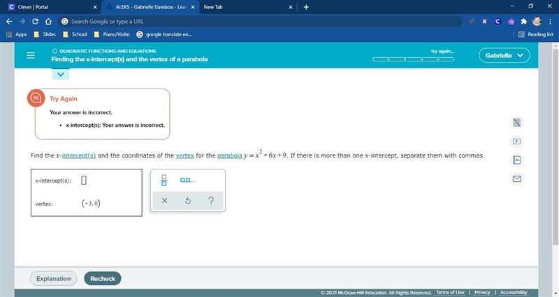 I can't figure out the x-intercepts. Help. NO LINKS-example-1