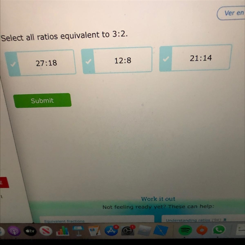 Select all ratios equivalent to 3:2.-example-1