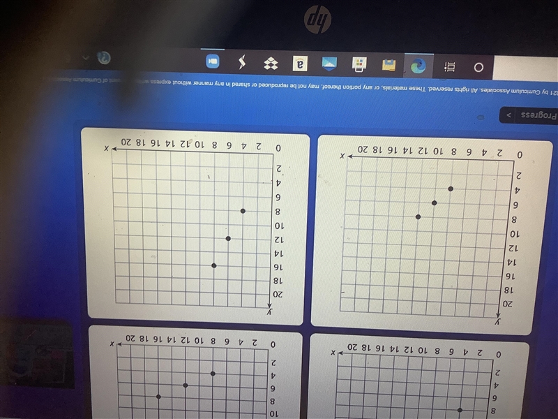 The starting numbers and why are already entered in the table below the blanks and-example-2