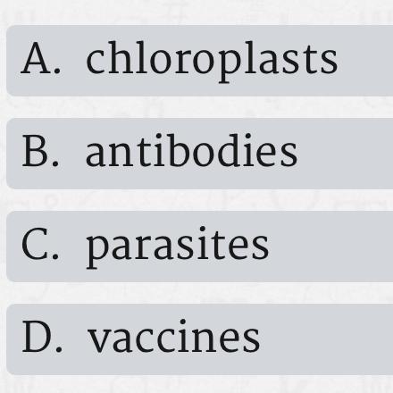 What is made inside the human body to attack and fight off viruses ? Helppppppppppppp-example-1