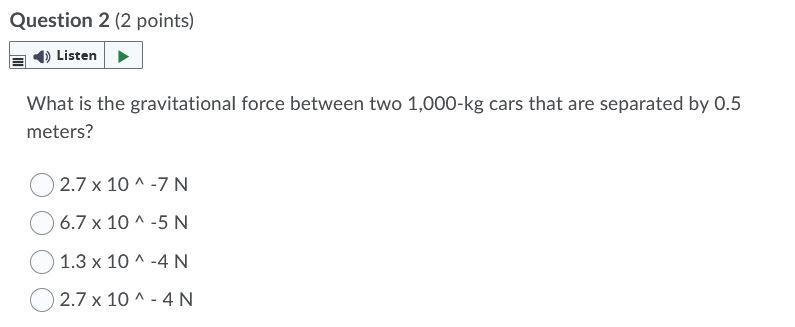 Physics gravity question, Please help-example-1