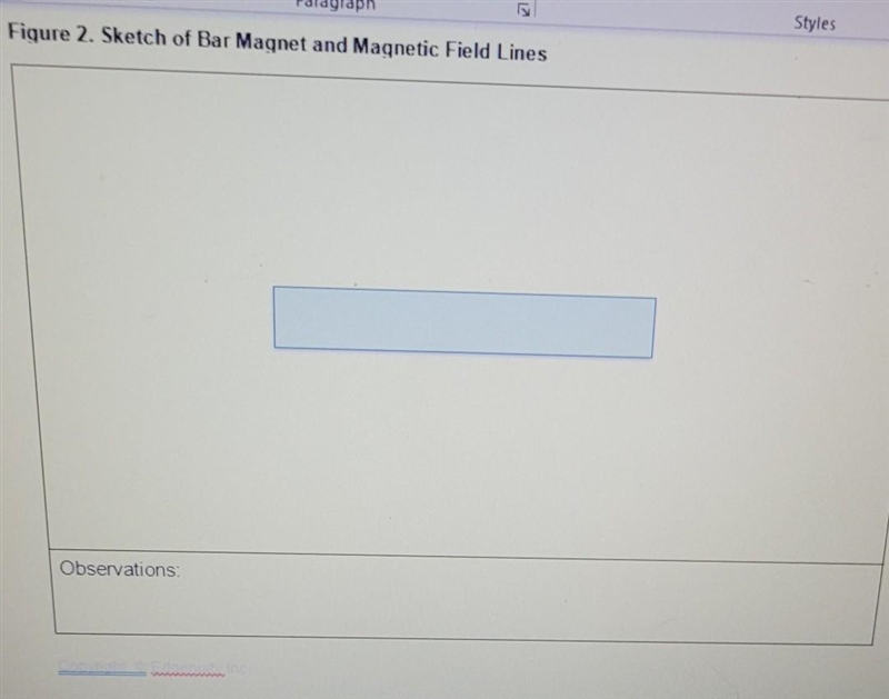 Figure 2. sketch of bar and magnetic field lines observations PLEASE HELPPPP ​-example-1