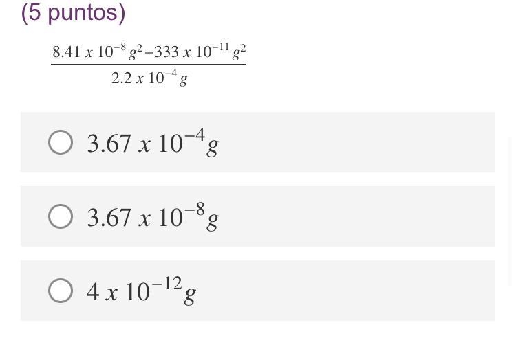 Choose an answer / escoger una contestación-example-1