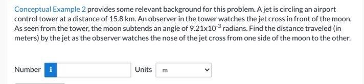 A jet is circling an airport control tower at a distance of 15.8 km. An observer in-example-1