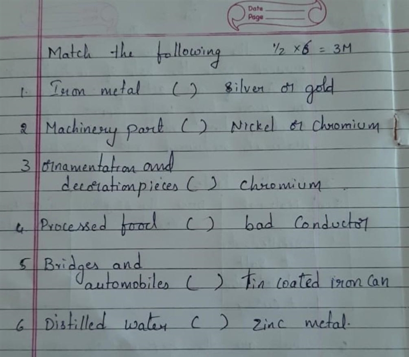 Match the following:​-example-1