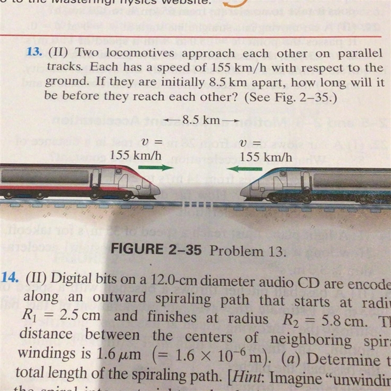 Is the answer 0.055 seconds? (Only problem 13)-example-1