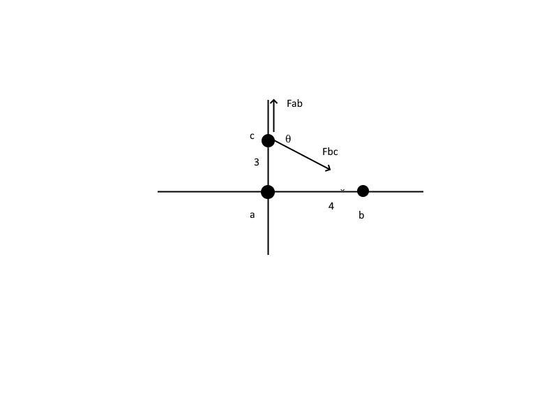 Particle A of charge 2.76 10-4 C is at the origin, particle B of charge -6.54 10-4 C-example-1