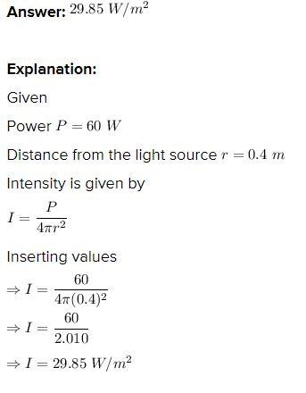 A light source radiates 60.0 W of single-wavelength sinusoidal light uniformly in-example-1