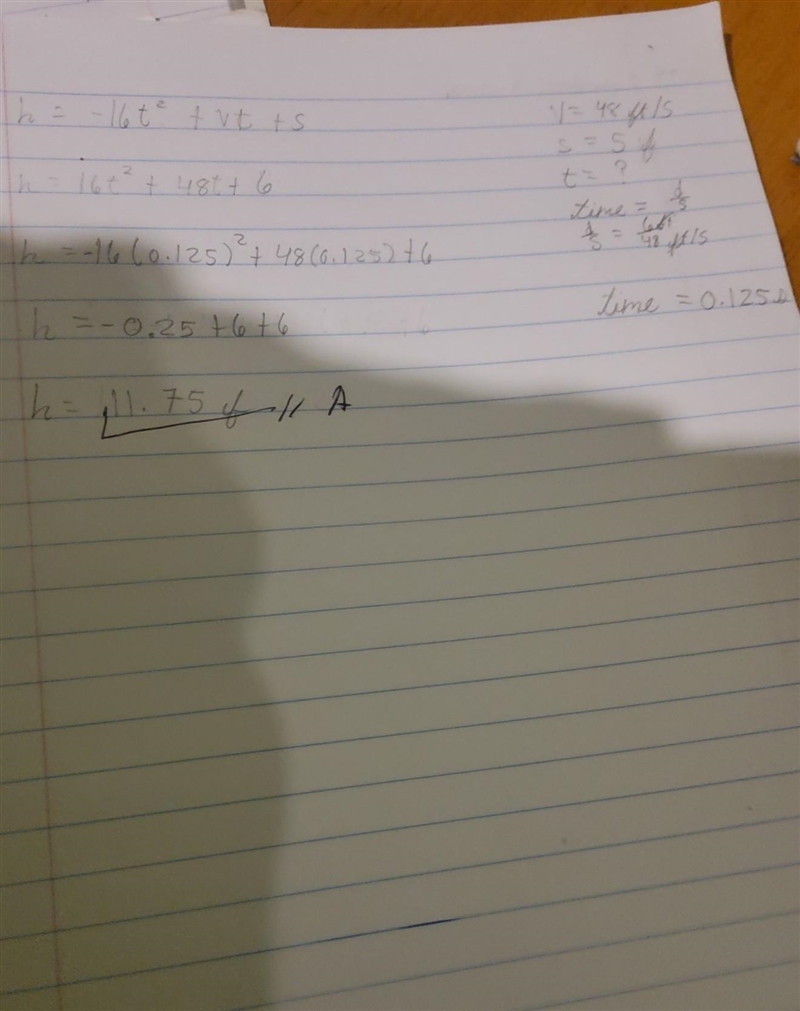 A person throws a ball from height of 6 feet with an initial vertical velocity of-example-1