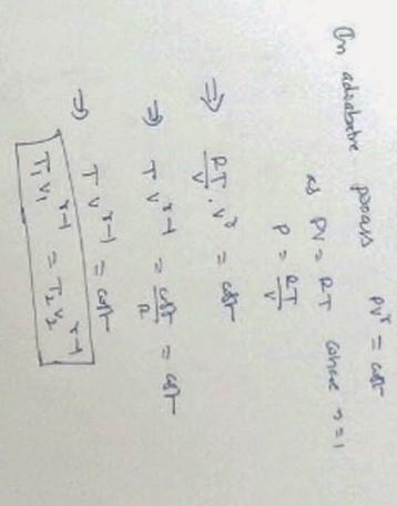 Starting with the Ideal Gas Law, show that the relationship between volume and temperature-example-1