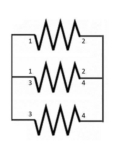 How do the magnitudes of the currents through the full circuits compare for Parts-example-3