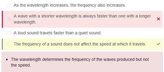 Which statement regarding sound traveling in air is correct? (1 point) O A loud sound-example-1