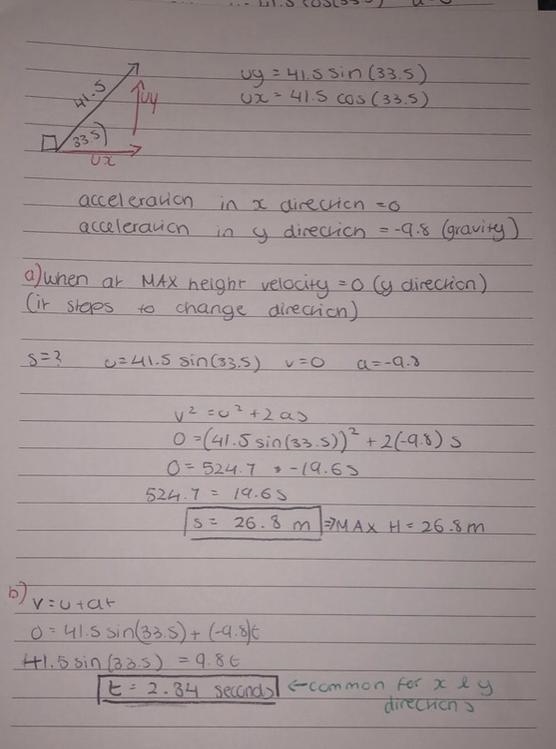 A marshmallow is fired from ground level with an initial speed of 41.5 m/s at an angle-example-1