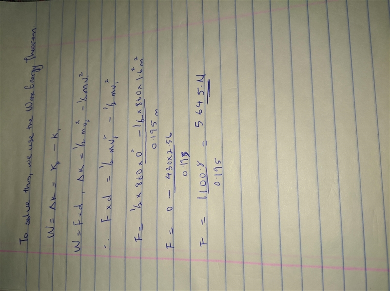 A car's bumper is designed to withstand a 5.76 km/h (1.6-m/s) collision with an immovable-example-1