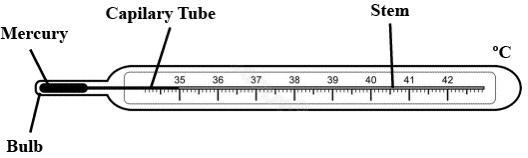 A well labelled diagram of outdoor thermometer​-example-1