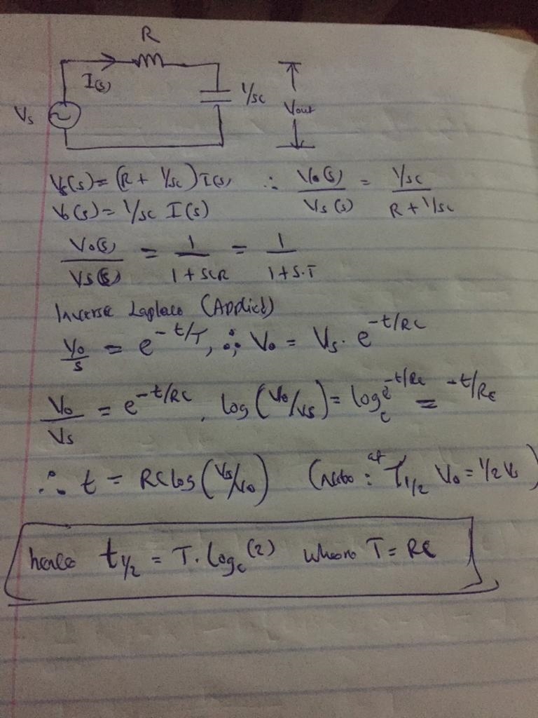 Part C – RC Circuits in AC Mode 1. Derive Equation 5-6 from Equation 5-5. 2. Using-example-2