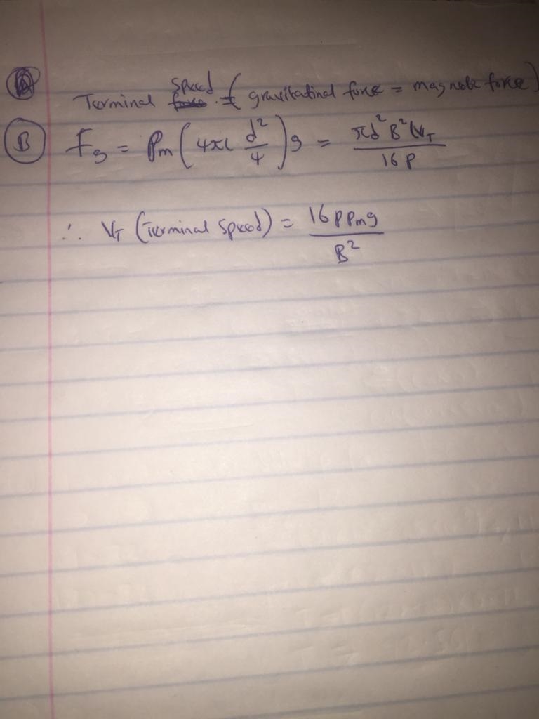 In a certain region of space near earth's surface, a uniform horizontal magnetic field-example-1