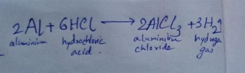 Balance this chemical equation. Hlint: Balance Al last and then use a multiple of-example-1