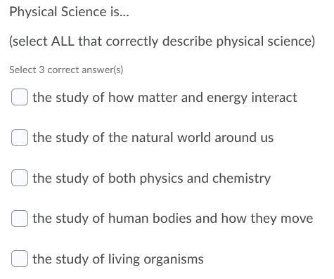 HELLO I NEED YOU HELP WITH THIS SCIENCE QUESTION NO LINKS!!! Choose three correct-example-1