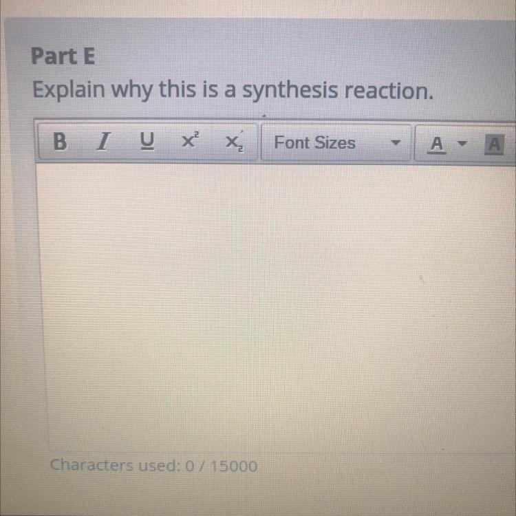 Explain why this is synthesis reaction-example-1