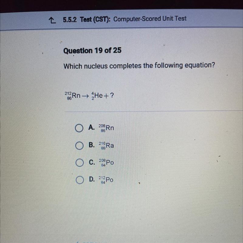 Which nucleus complete the following equation-example-1