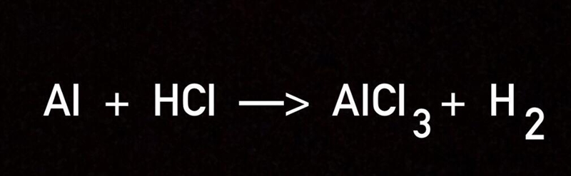 Balance this chemical equation. Hlint: Balance Al last and then use a multiple of-example-1