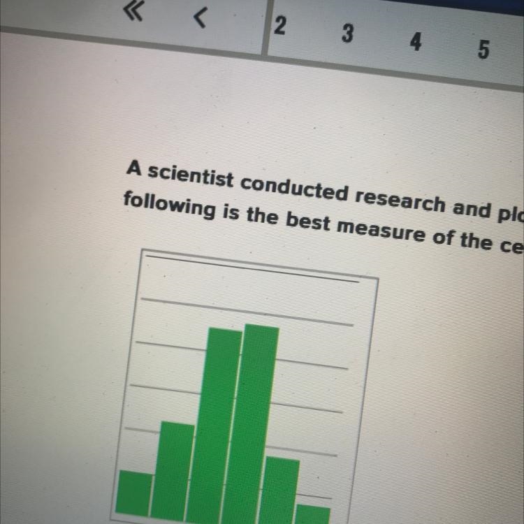 A scientist conducted research and plotted his results in the histogram shown below-example-1